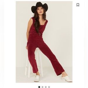 FREE PEOPLE WOMEN'S PARTY STARTER JUMPSUIT
